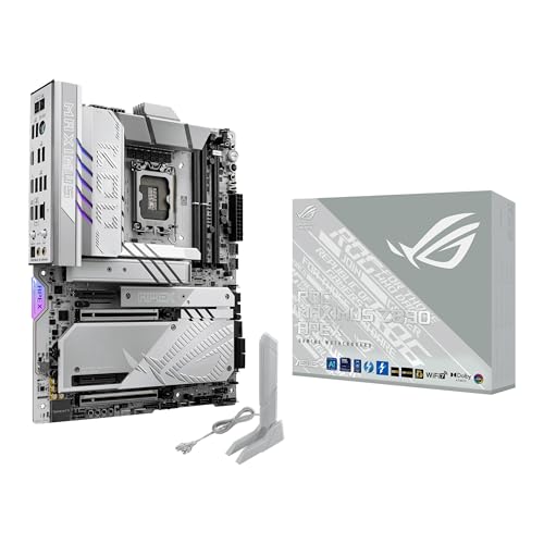 asus rog maximus z890 apex mainboard, 2x thunderbolt 4, dimm flex