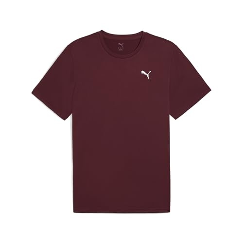 Produktbild: Puma Herren T-Shirt Performance SS, dryCELL, Burgunder/Dunkelblau, Gr. S-4XL