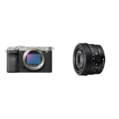 sony alpha 7c ii spiegellose kamera mit cd-touchscreen silber schwarz