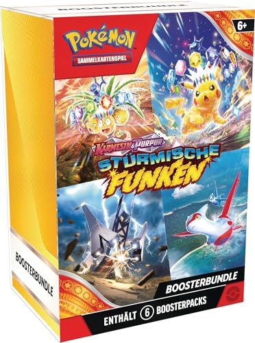 pokemon stürmische funken boosterbundle, 10 boosterpacks