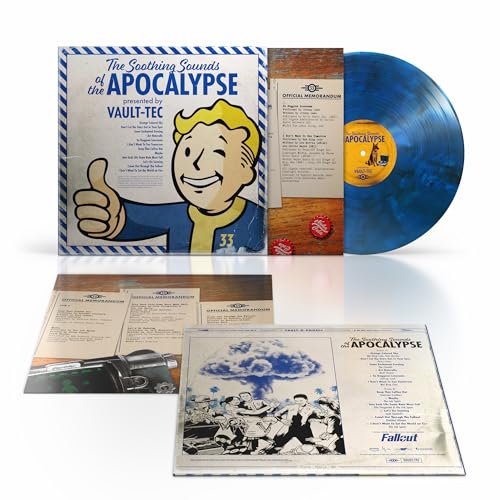 fallout - soothing sounds of the apocalypse vinyl lp, blue smoke, various artists