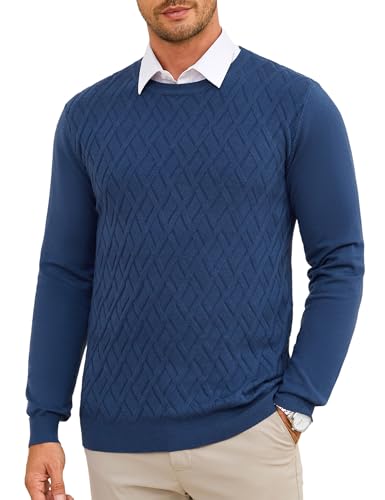 gyabnw pullover herren slim fit rundhals baumwolle feinstrick sommer sweater