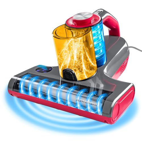 milbensauger CLEANmaxx matratzenreiniger mit uv-c-licht und hepa-filter