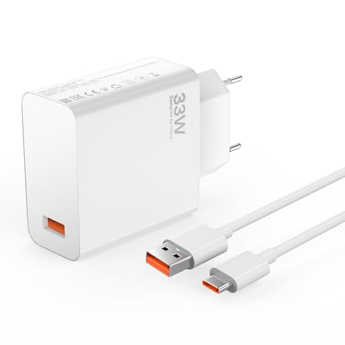 33W USB C Ladegerät für Xiaomi Redmi Note 15 14 13 12 11, Mi 13 12 11 Ultra, Poco F6 F5 F4