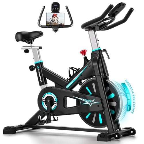 advamsoler ergometer heimtrainer fahrrad mit lcd-monitor und tablet-halter