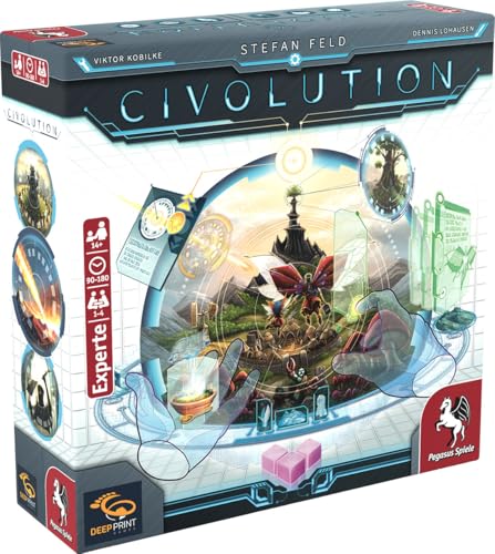 Produktbild: civolution brettspiel - 1-4 spieler, 90-180 min, bgg 8.2, deutsche ausgabe