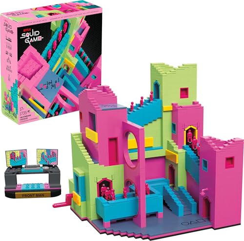 Produktbild: squid game treppe set 1707 teile von mattel, set-nr. hyl45