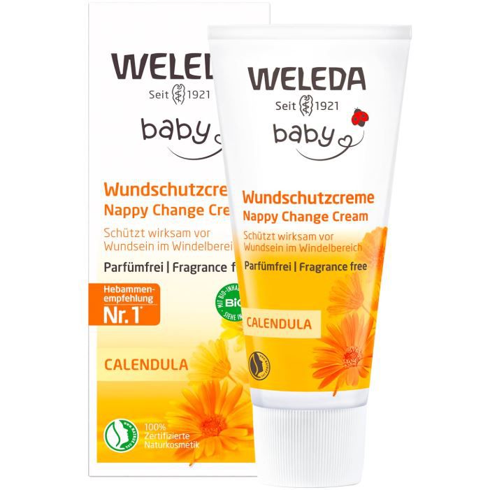 Produktbild: weleda bio baby calendula wundschutzcreme 75ml ab 4,64 statt 6