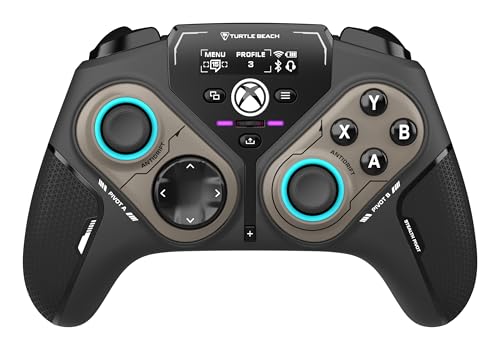 turtle beach stealth pivot controller kabellos mit hall-effekt-sticks für pc xbox bt