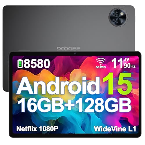 doogee u11 tablet 11 zoll android 15 16gb ram 128gb rom octa-core gps 8580mah