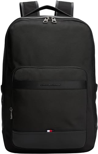 tommy hilfiger herren rucksack nylon schwarz elegant travel einheitsgröße