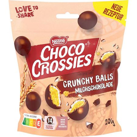 nestle choco crossies crunchy balls vollmilch 2,66 euro statt 4 euro