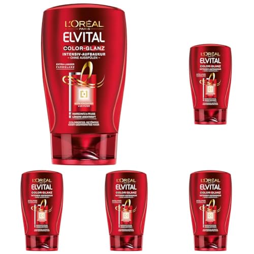 Produktbild: l'oral paris elvital haarkur sofort-Aufbaukur color-glanz 125 ml 5er pack
