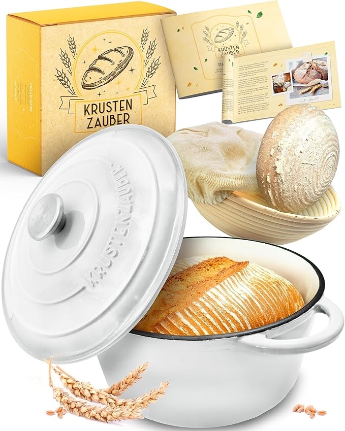 krustenzauber topf weiss für perfekte knusprige krusten