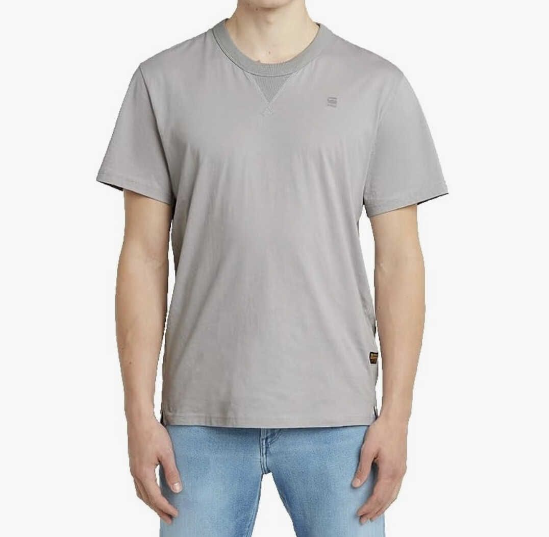 G-STAR Nifous T-Shirt Herren Grey Alloy, Gr. XS-XXL