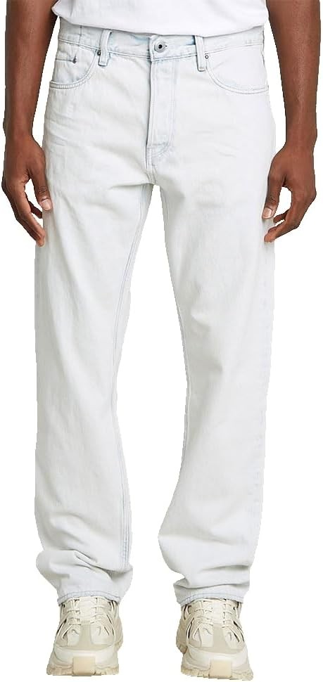 G-STAR Herren Dakota Jeans Regular Straight Blau 38W / 34L Beached Faded