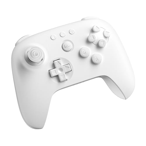 8Bitdo 64 bluetooth controller für analogue 3D, switch, windows, android - weiß