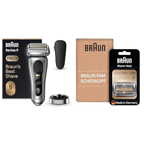 braun series 9 pro rasierer elektrisch wet & dry 5 pro rasierelemente scherkopf 94m
