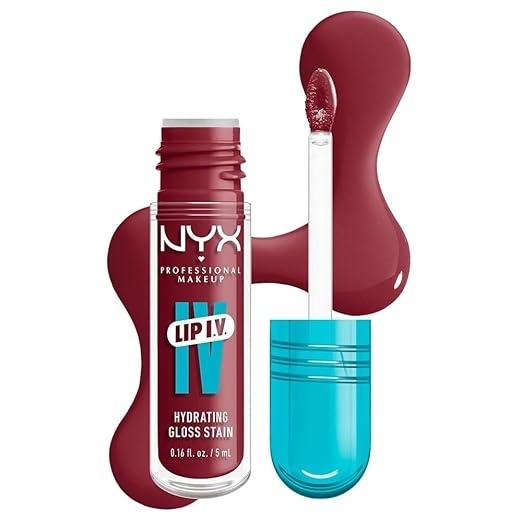 Produktbild: NYX Lip IV Hydrating Gloss Stain, Feuchtigkeitsspendender Lipgloss, Bubblegum Burst