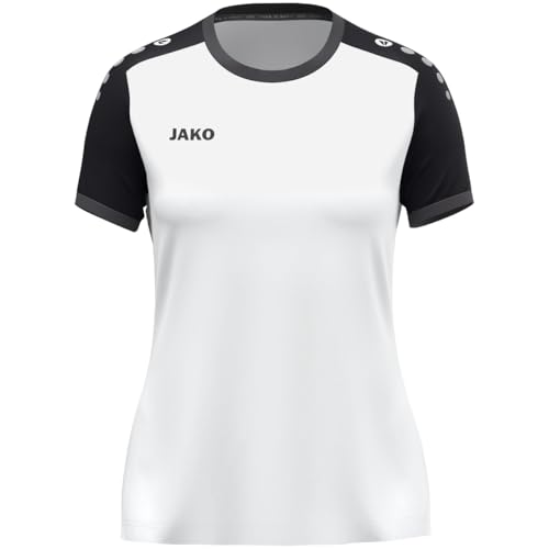 JAKO Damen Trikot Dynamic Kurzarm L weiß/schwarz/anthrazit