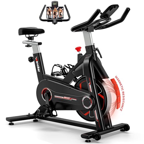 wenoker heimtrainer magnetwiderstand fahrrad indoor bike flüsterleise bis 160kg