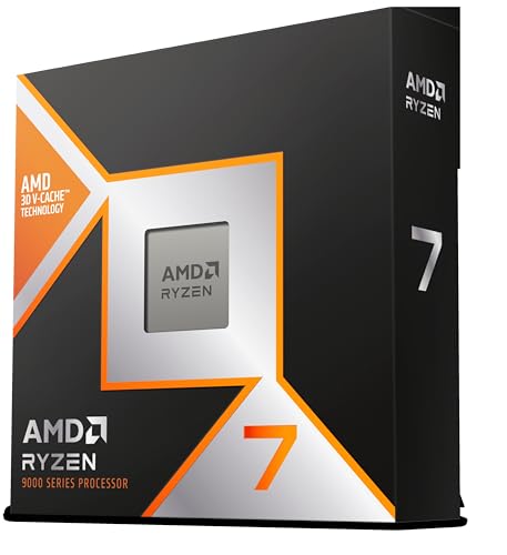 amd ryzen 7 9800x3d 4.7/5.2ghz prozessor, 8-kern, hohe leistung