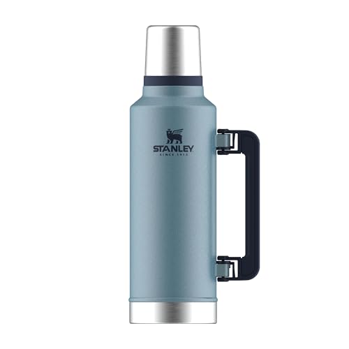Stanley Classic Edelstahl Thermoskanne 1,9L | BPA-frei, spülmaschinenfest, Hammertone Lake