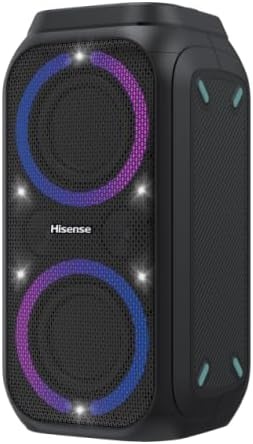 hisense party rocket 160 - 160w lautsprecher mit 12h akku, karaoke, tws, ipx4