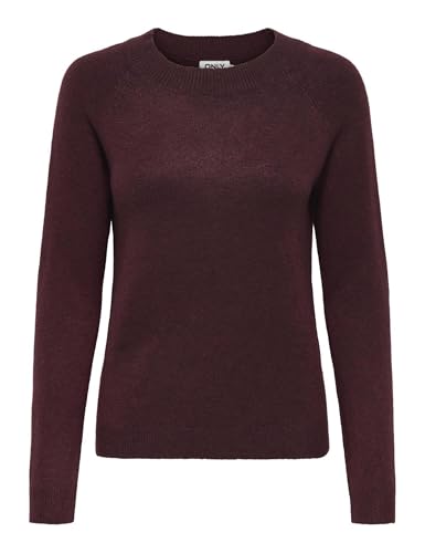 ONLY Damen Pullover Strickpullover ONLRICA Life Schwarz Beige XS S M L XL XXL