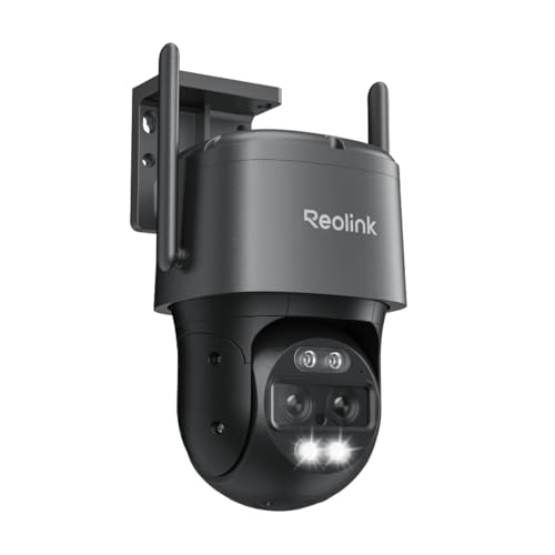 reolink trackmix kamera 4k 8mp ptz mit wifi 6, dual-objektiv, 6x hybridzoom, autotracking