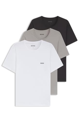 boss t-shirt rn 3p classic schwarz 10267938 männerbekleidung