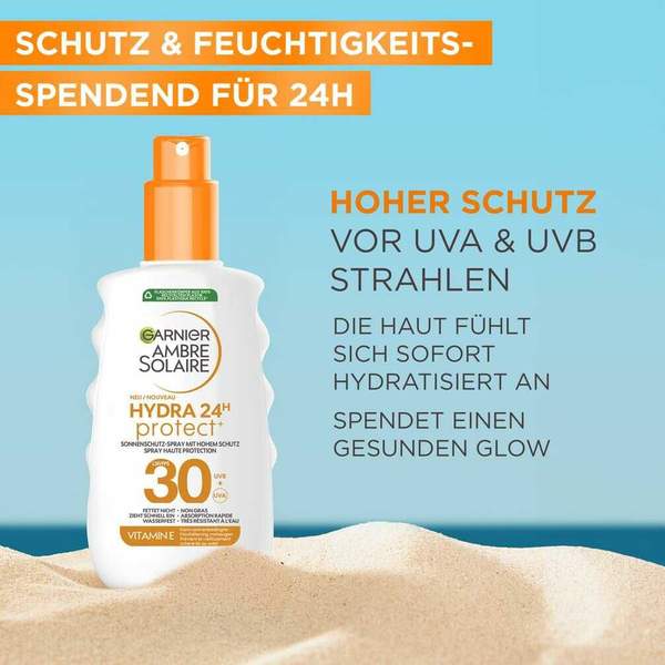 sonnenschutz garnier ambre solaire 2x kaufen, 1x after sun gratis, 15,98