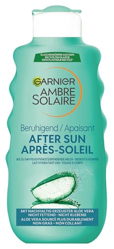 garnier ambre solaire after sun milk 175 ml - verlängert bräune und spendet feuchtigkeit