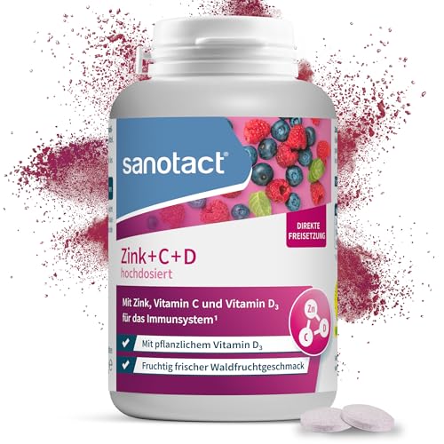 sanotact zink c d hochdosiert lutschtabletten im sparabo günstig kaufen