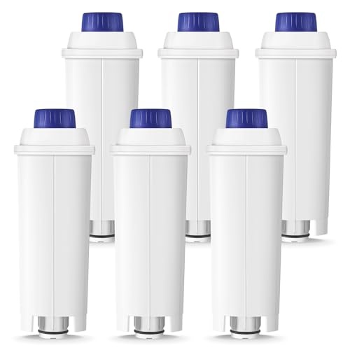 Produktbild: Molifal Wasserfilter DLSC002 für Delonghi Kaffeevollautomaten, 6 Stück