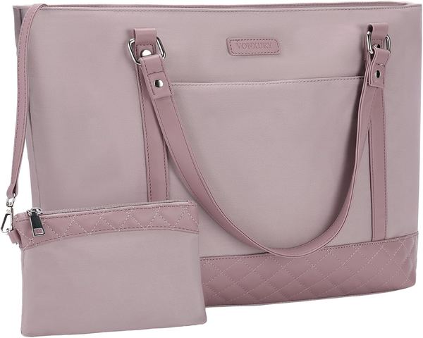Laptop Handtasche Damen 15,6 Zoll mit Beutel - VX VONXURY