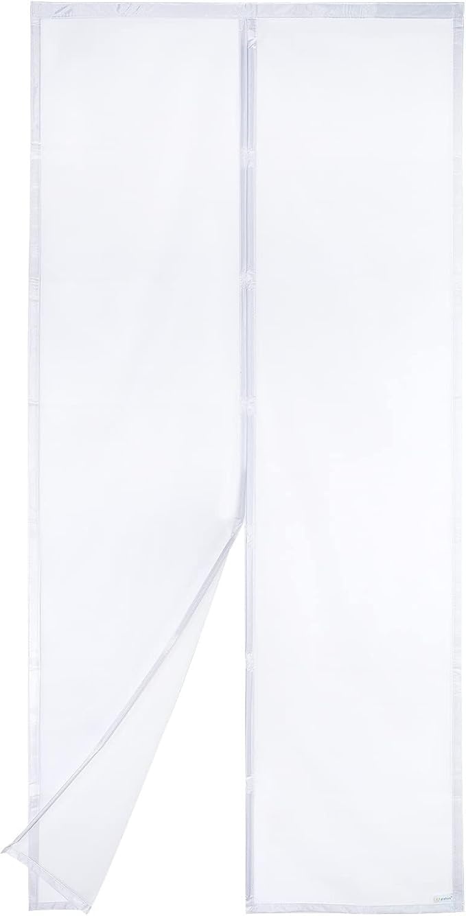 Produktbild: Apalus VP Fliegengitter Tür 110x220 cm, Magnet Insektenschutz, katzensicher