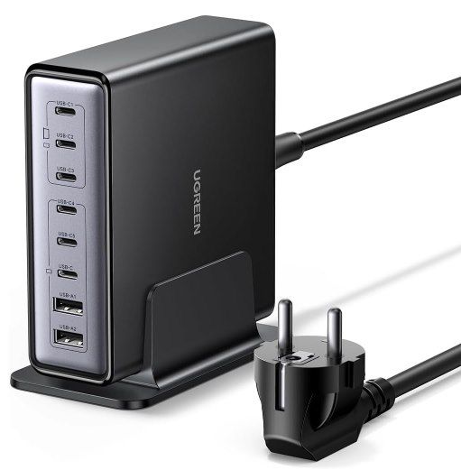 ugreen 200w usb c ladegerät 8 ports für 59,98 statt 80
