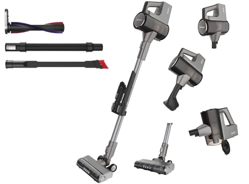 sharpe akkusauger 300w bldc motor bis zu 65 minuten laufzeit