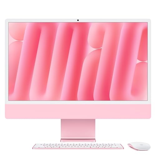 Apple iMac All-in-One Desktop 24" 16GB RAM 512GB SSD - Ros, Zubehör verfügbar