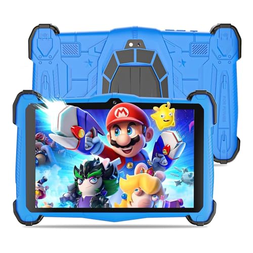 semeakoko kinder tablet Android 7 Zoll octa-core 10GB RAM 64GB ROM elterliche Kontrolle blau