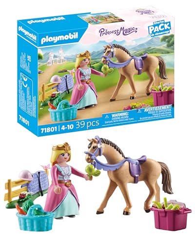 playmobil princess magic prinzessin mit pferd spielzeug für kinder ab 4 jahren