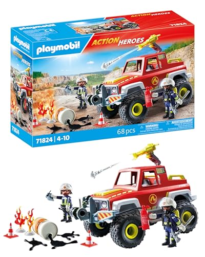 PLAYMOBIL Feuerwehrtruck Action Heroes 71824