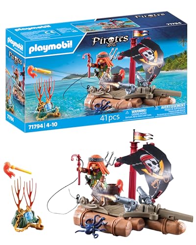 PLAYMOBIL Piraten Schatzbergung Piratenfloß 71794