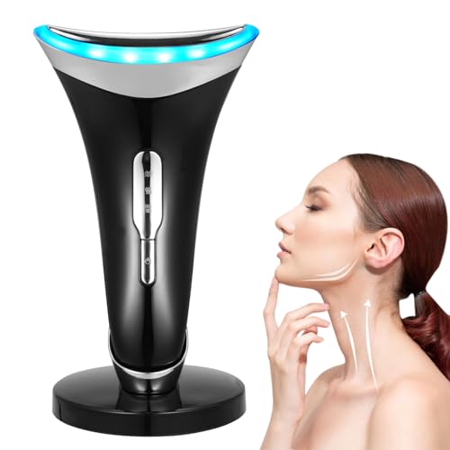 bestauty gesichtsmassagegerät elektrisch mit 3 modi, 45C EMS, gua sha, anti-falten, lifting