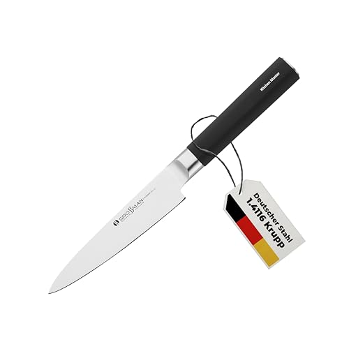 GROSSMAN sashimi messer 24,5 cm obst- und gemüsemesser ergonomischer griff 12,3 cm