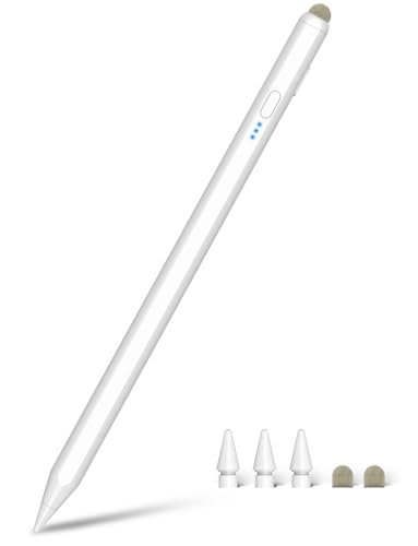 Pencil 2. Gen für iPad, 2-in-1 Magnetstift mit Faser-Kopf, Handballenabweisung