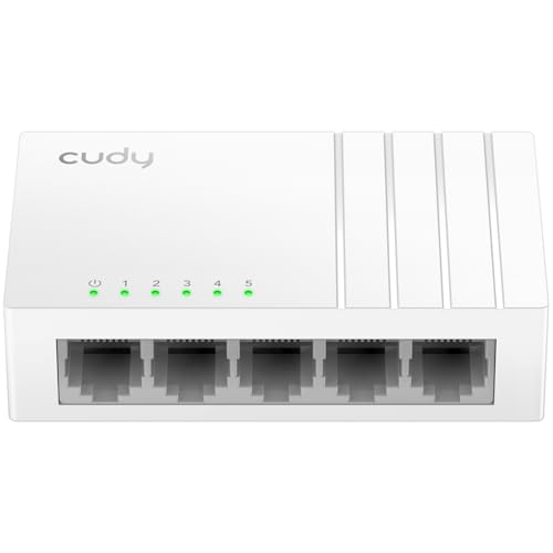 Produktbild: usb-c netzwerk switch cudy gs105u mit 5 ports für schnelle verbindungen