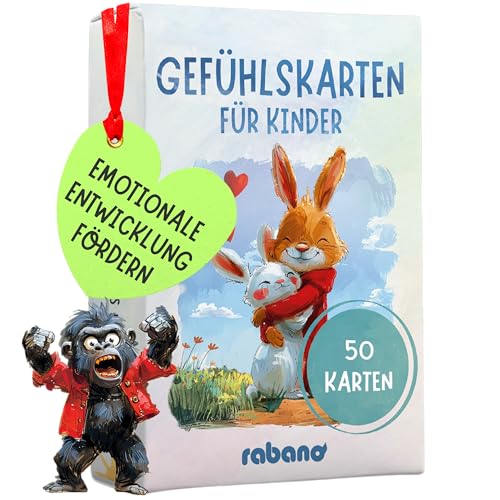 50 gefühlskarten für kinder - emotionskarten zur sozial-emotionale entwicklung