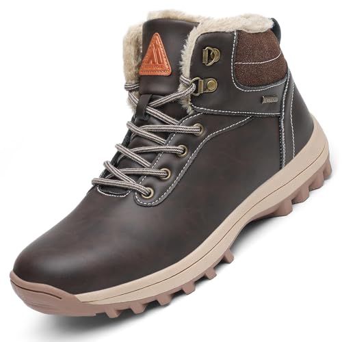Winterschuhe Herren Damen Rutschfest Outdoor Schneestiefel Unisex 45 EU